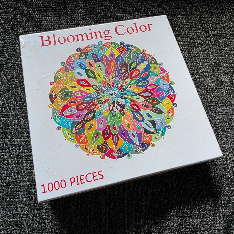 Round Mandala Puzzle 1000 Piece