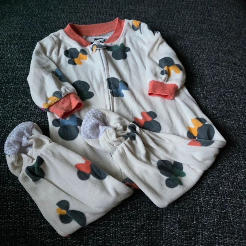 Minnie Mouse Footie Pajamas - size Month - 9-12 / 12M