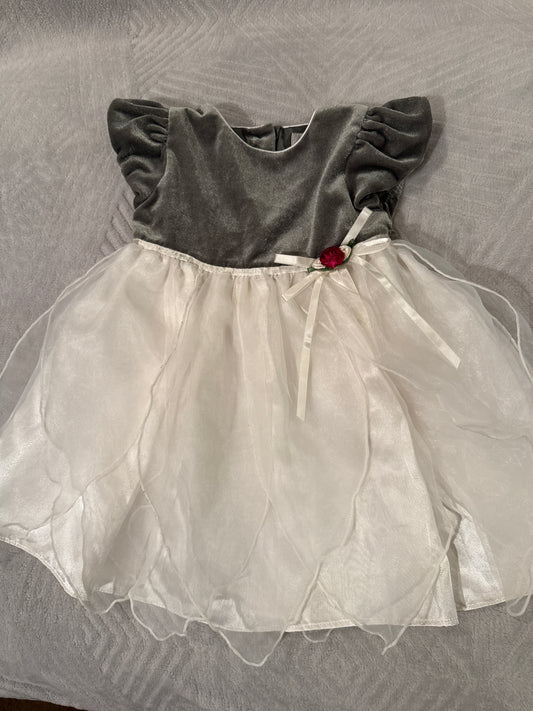 Velvety Sage Green Dress George brand - 18m