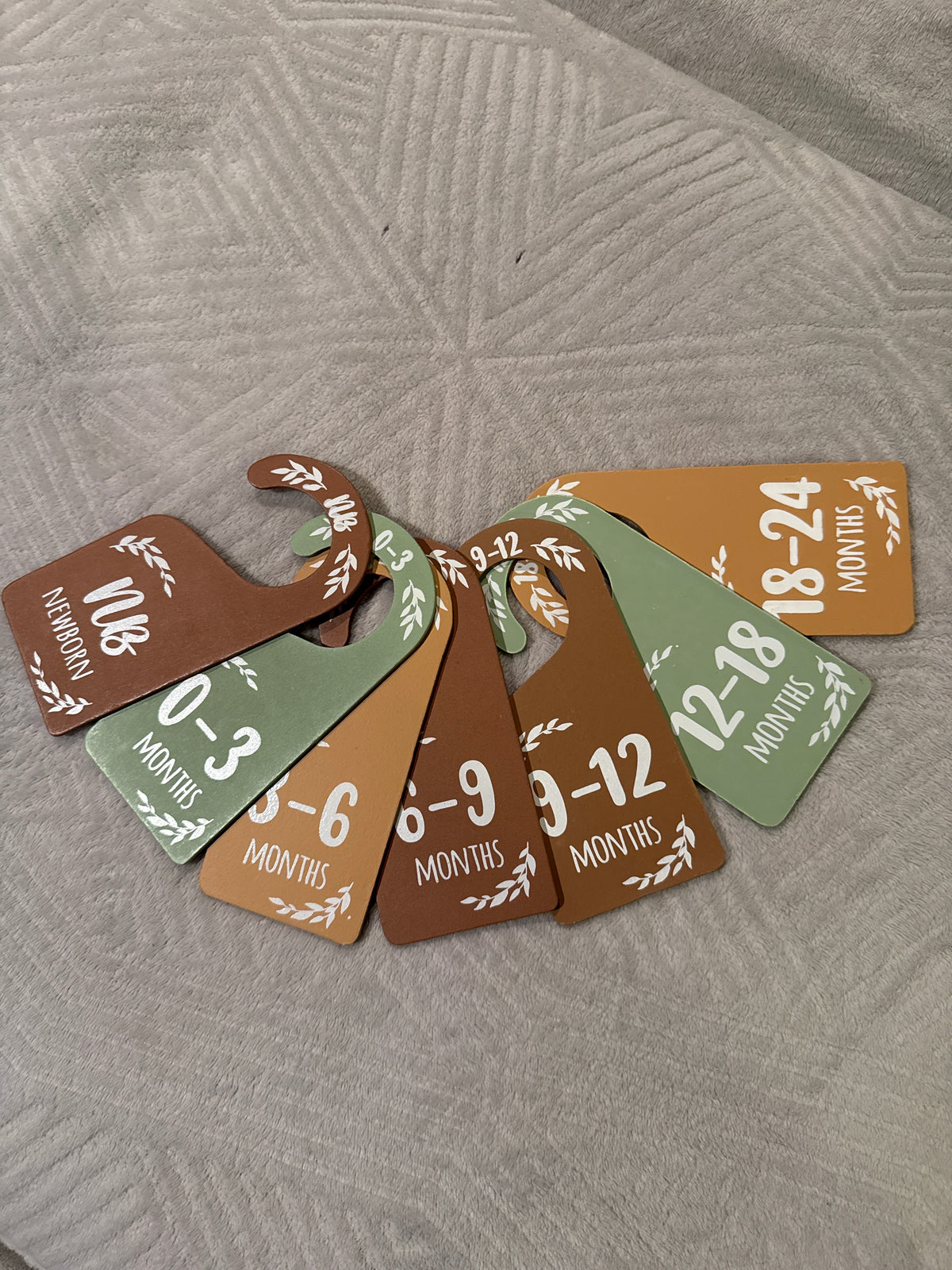 Baby Closet Organizer Size dividers