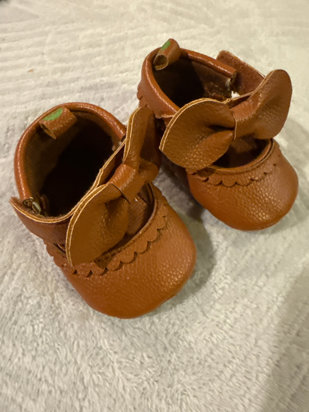 Brown Mary Jane's First Steps - size Shoes - Baby 0 / Newborn