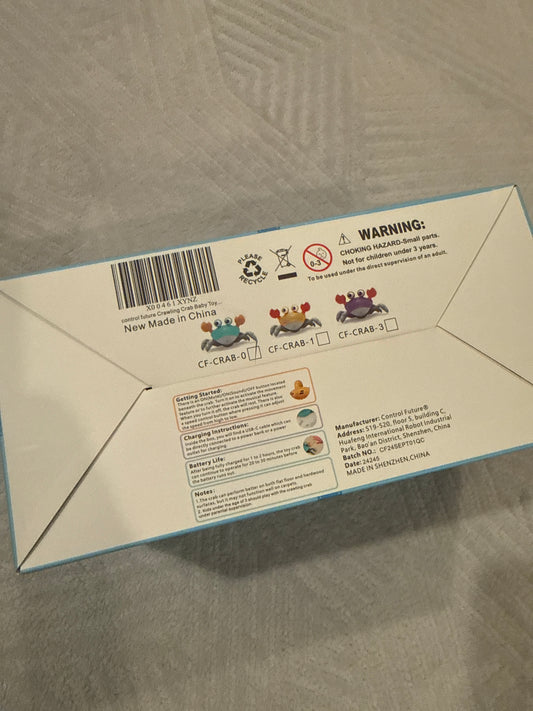 Crawling Crab Toy Brand New