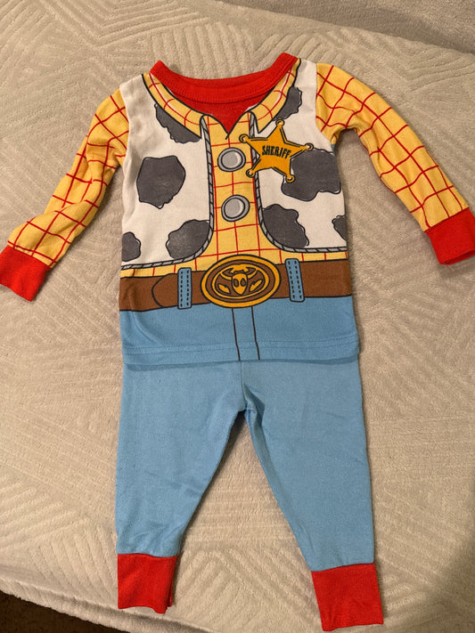 Woody Toy Story PJs 12 months - size Month - 9-12 / 12M