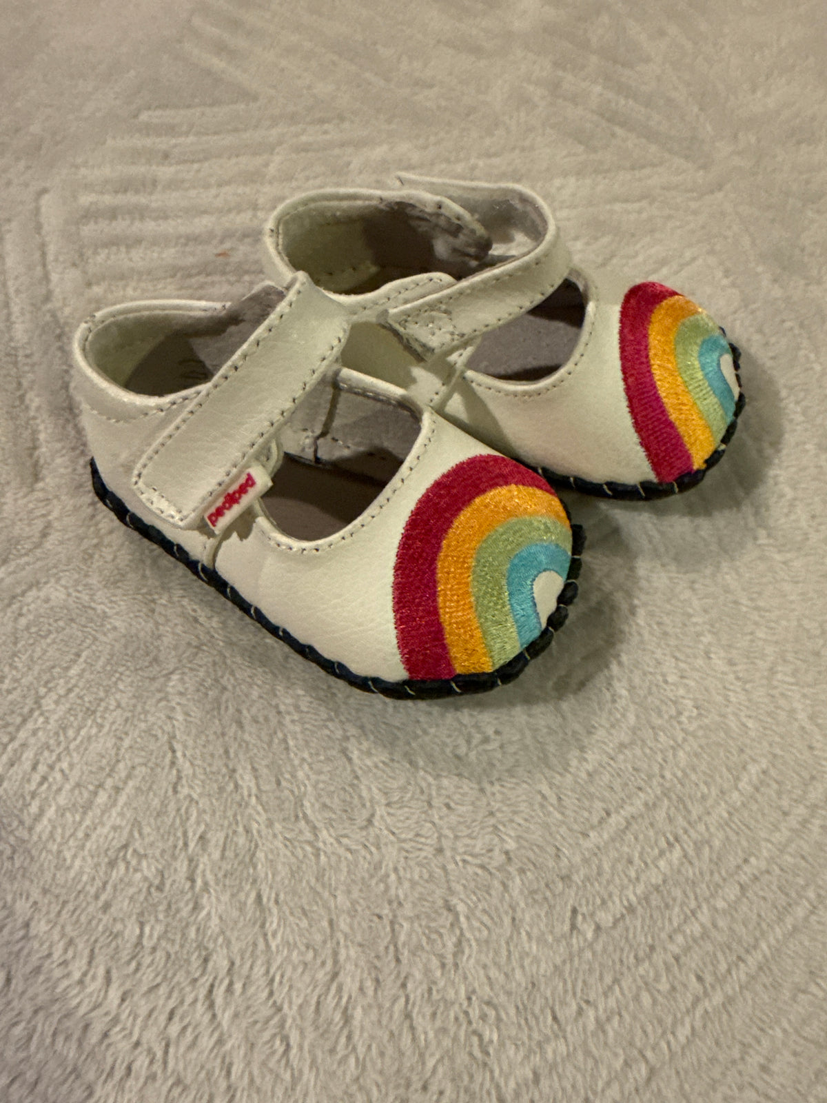 Pediped Rainbow Maryjane's - size Shoes - Baby 1 / 0-3 mo