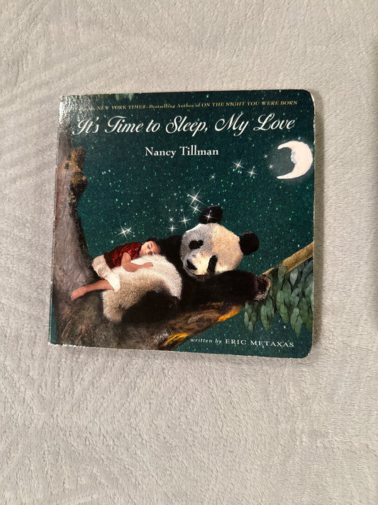 It's Time To Sleep Nancy Tillman