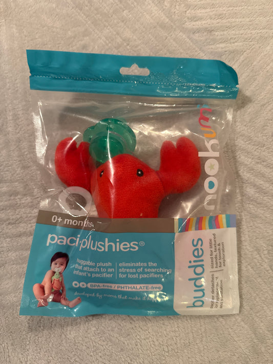 Pacifier Buddy Lobster
