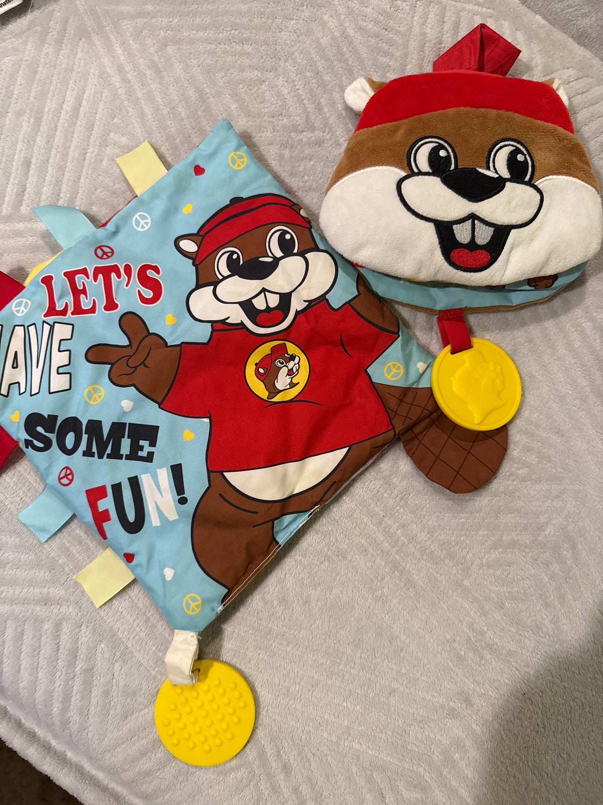 Buc-ees Baby Toys Crinkle Toys