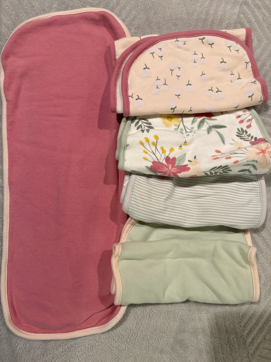 Cloud Island Baby Burp Clothes