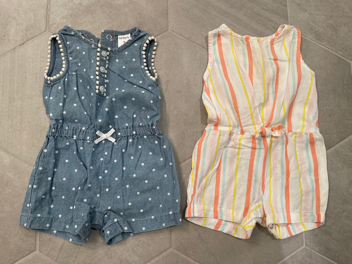 3M Romper Bundle - size Month - 0-3 / 3M