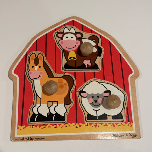 Animal Wooden Puzzle - Farm