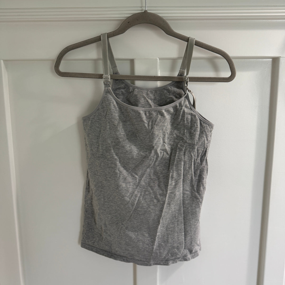 Gray Nursing Tank - GUC - size Women - S (4/6)