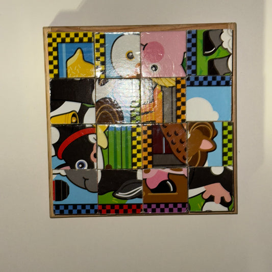Farm Cube Puzzle Melissa & Doug