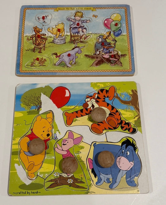 Winnie the Pooh Puzzles - Wooden
