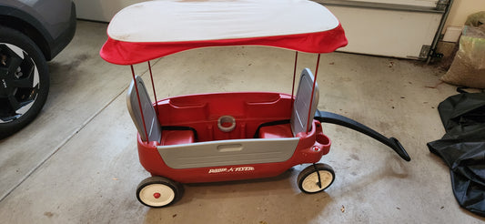 Radio Flyer Wagon Two seats