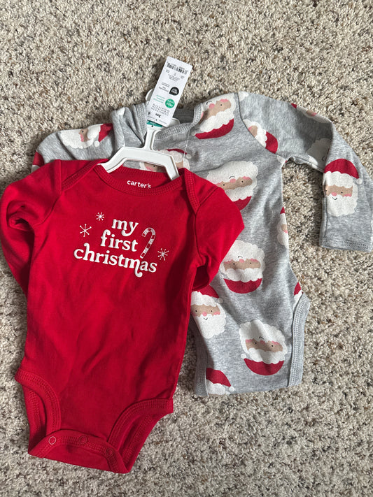 3M LS X-mas set NWT - size Month - 0-3 / 3M