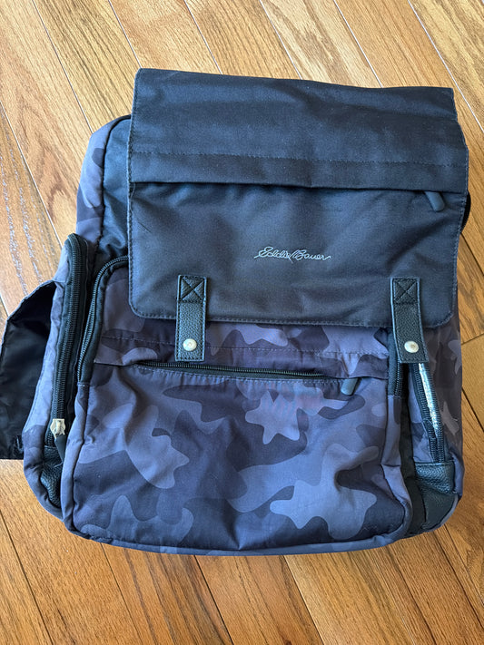 Eddie Bauer camo Diaper bag