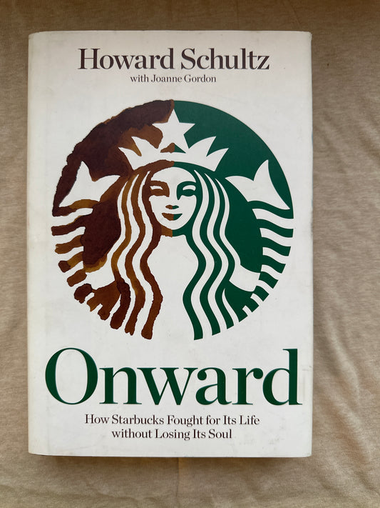 Onward -Starbucks Hardcover