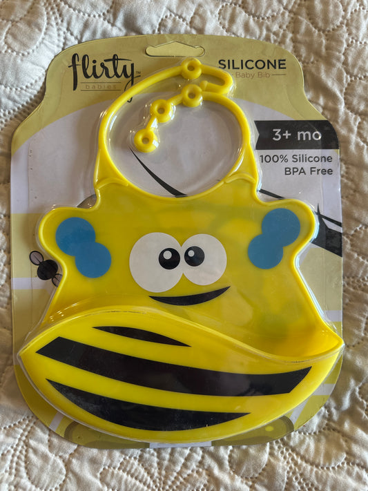 Silicone Bib new Flirty Babies