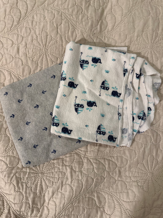 Gerber receiving blanket Set of 2