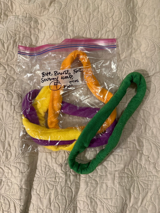 Bite bands for sensory Washable