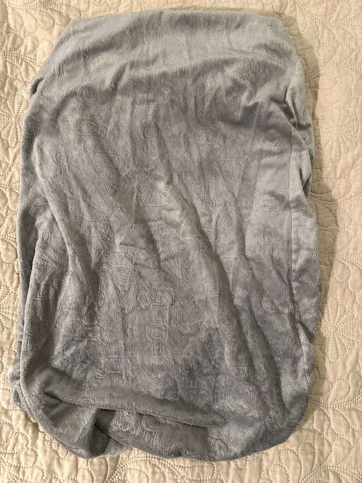 Serta changing pad cover Gray/sheep design