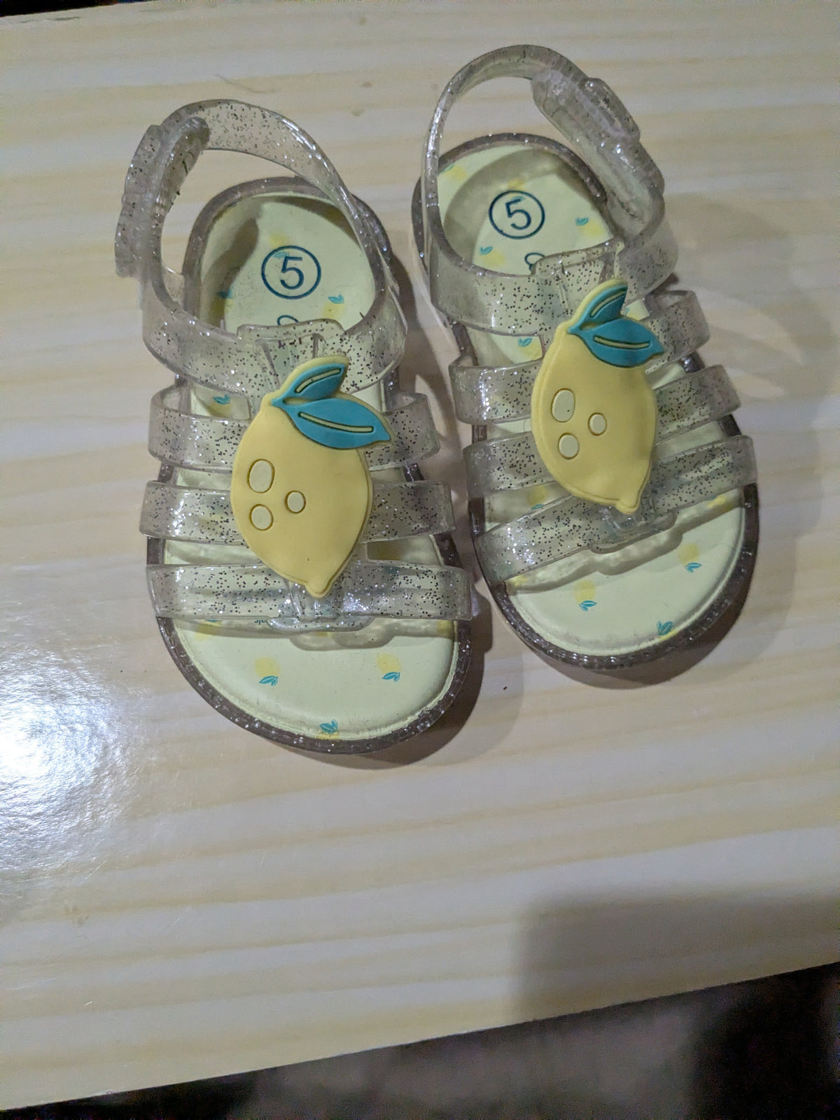 Lemon Jelly Shoes - size Shoes - Toddler 5