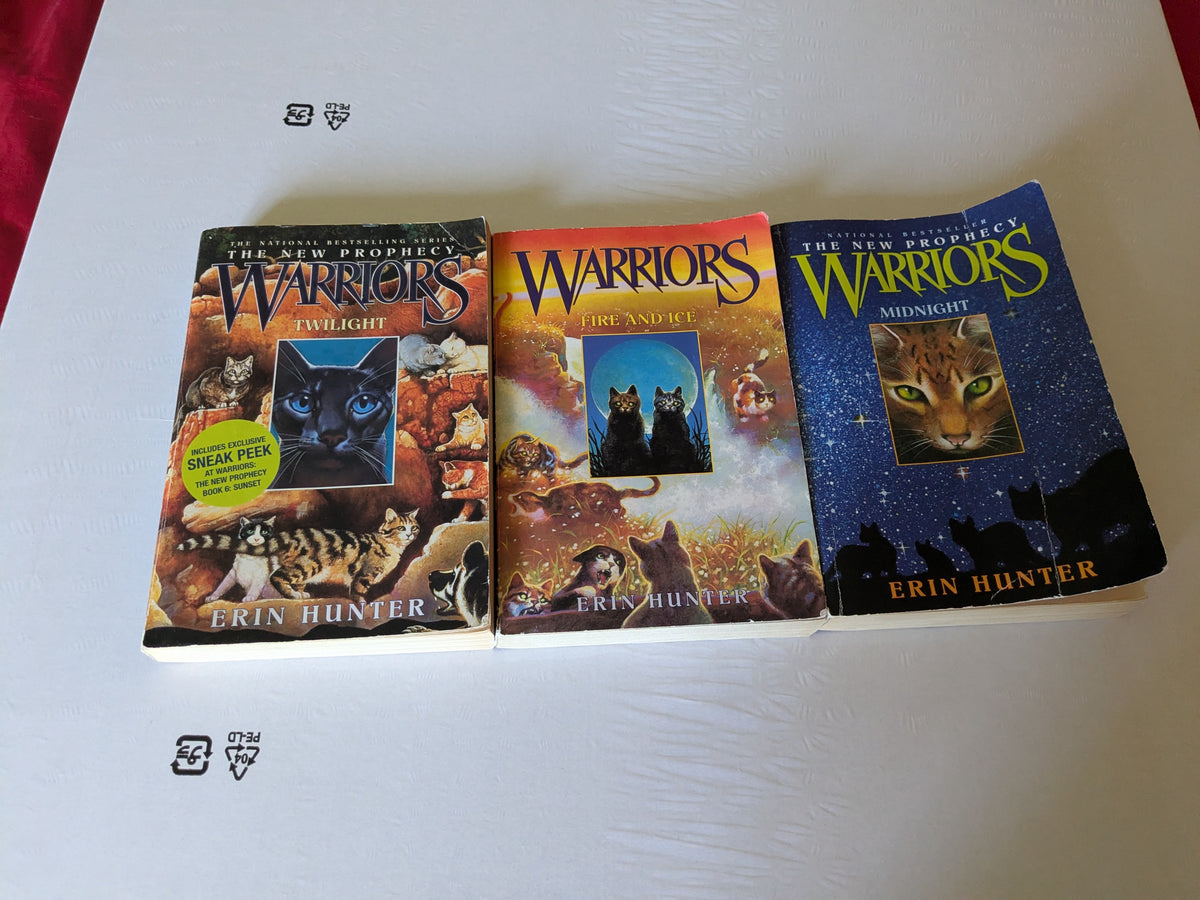 Warriors Cats Books Erin Hunter Paperback