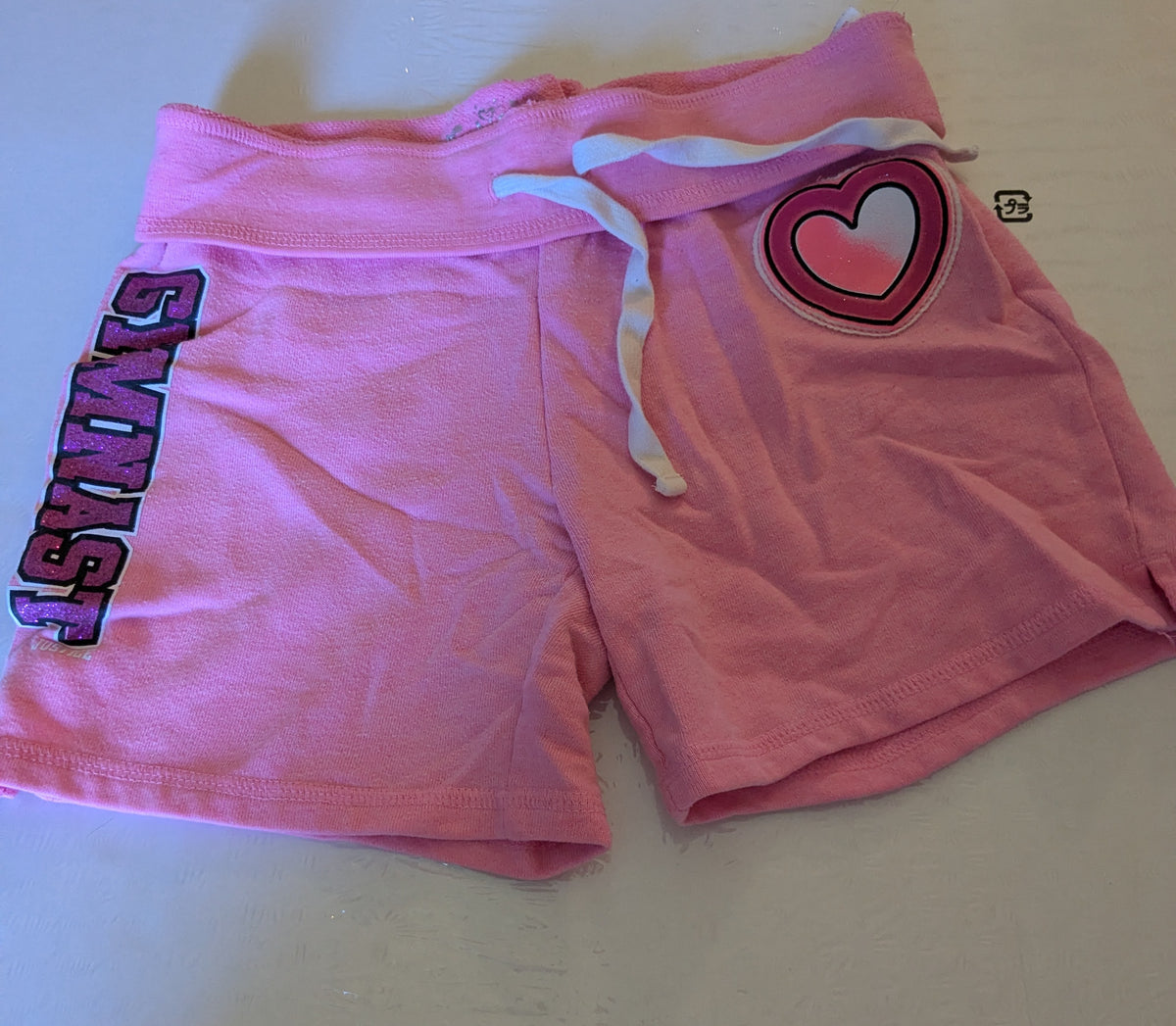 Justice Pink Shorts - size Youth - 10 (L)