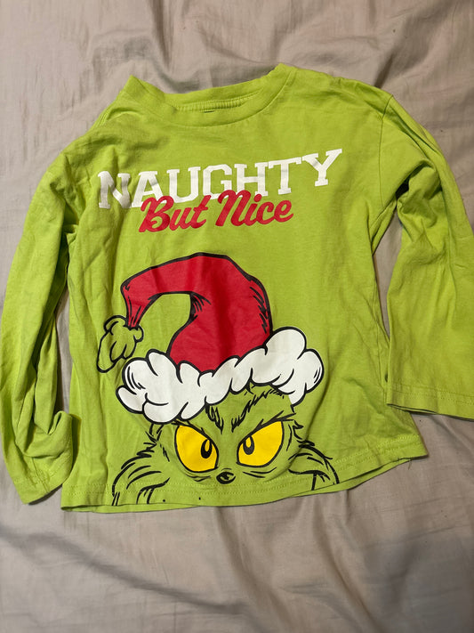 Green Grinch shirt - size Toddler - 5T