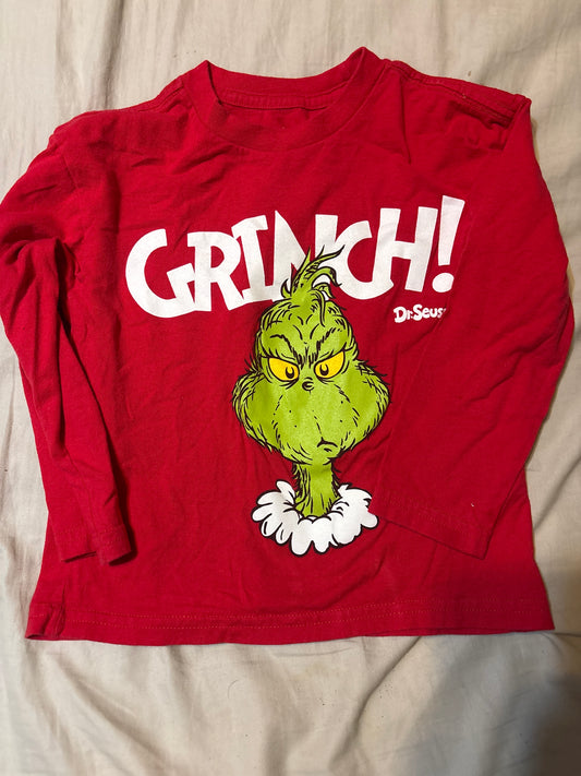 Grinch shirt. GUC - size Toddler - 4T