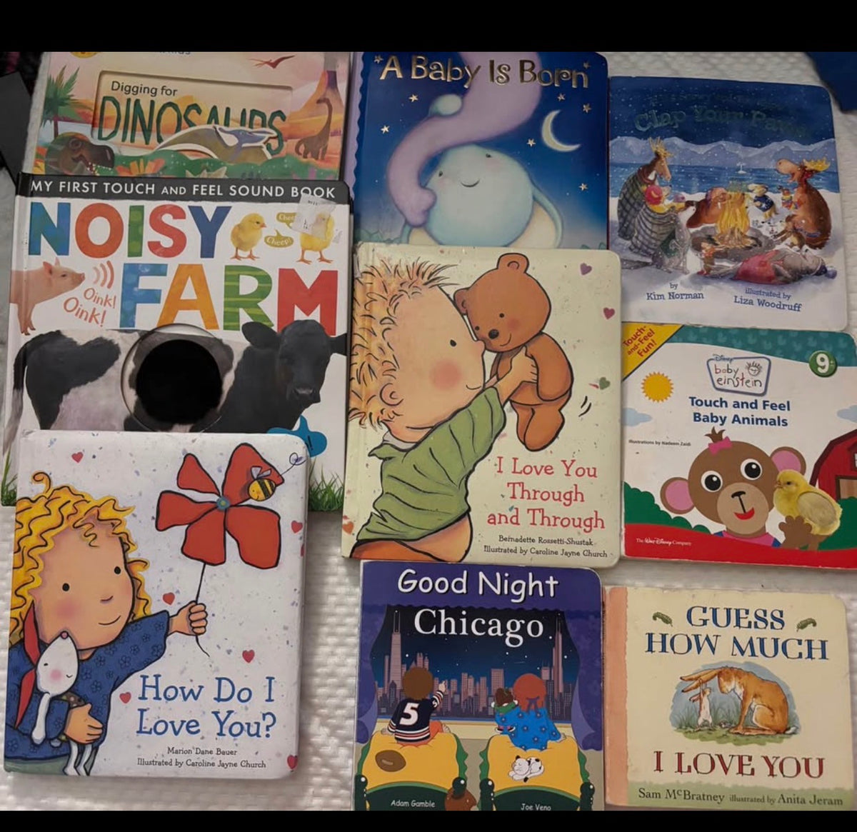 Baby book lot One needs batteries