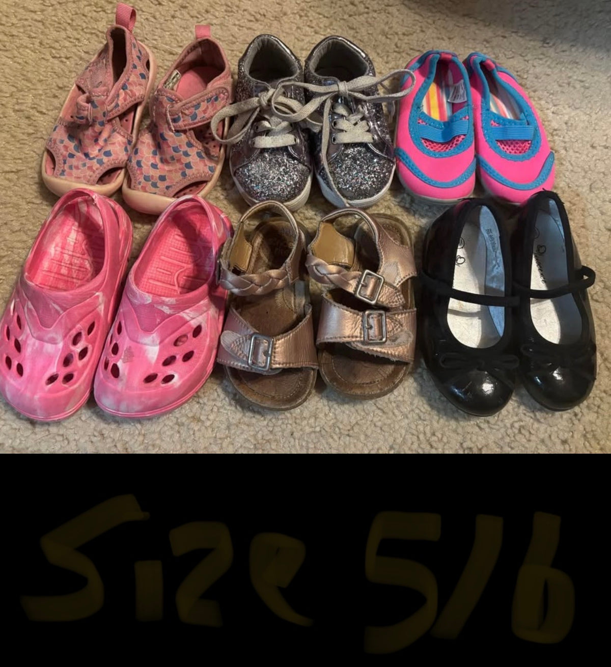 Shoe lot size 5/6 Play Condition - size Shoes - Toddler 5