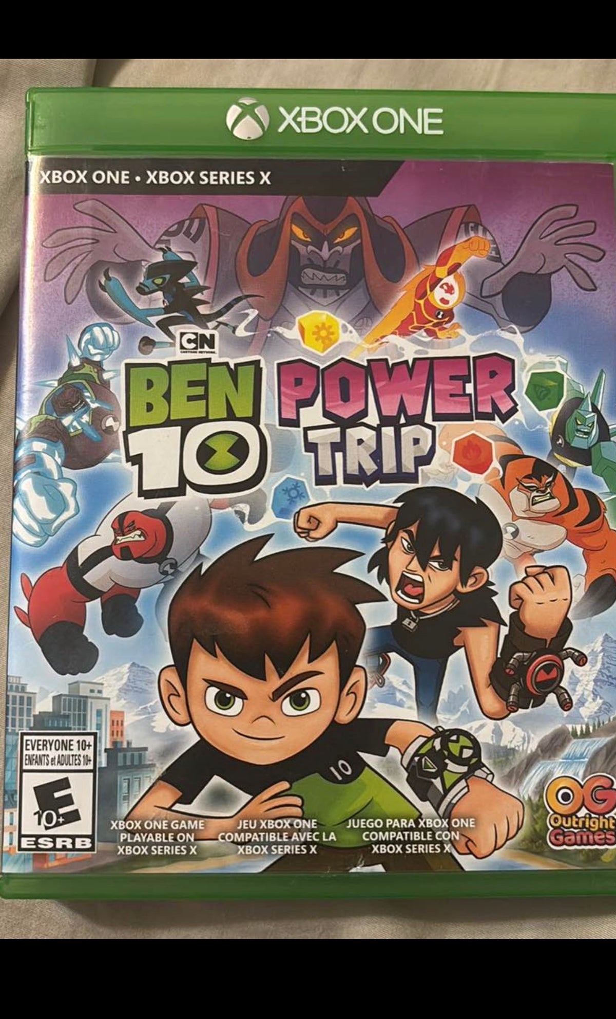 Ben 10 power trip game XBOX ONE/XBOX X