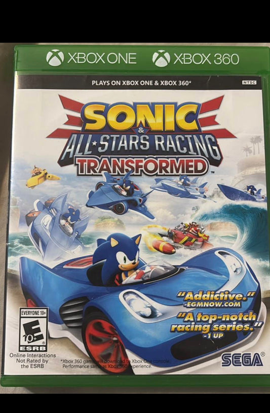 Sonic all star racing XBOX ONE/XBOX X