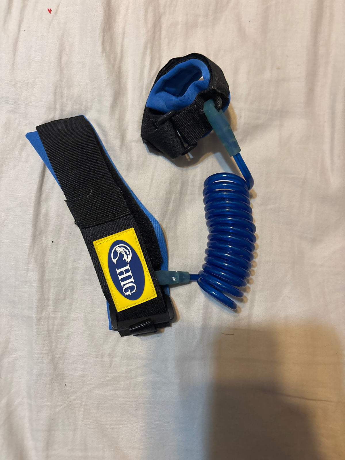 Wrist leash.
