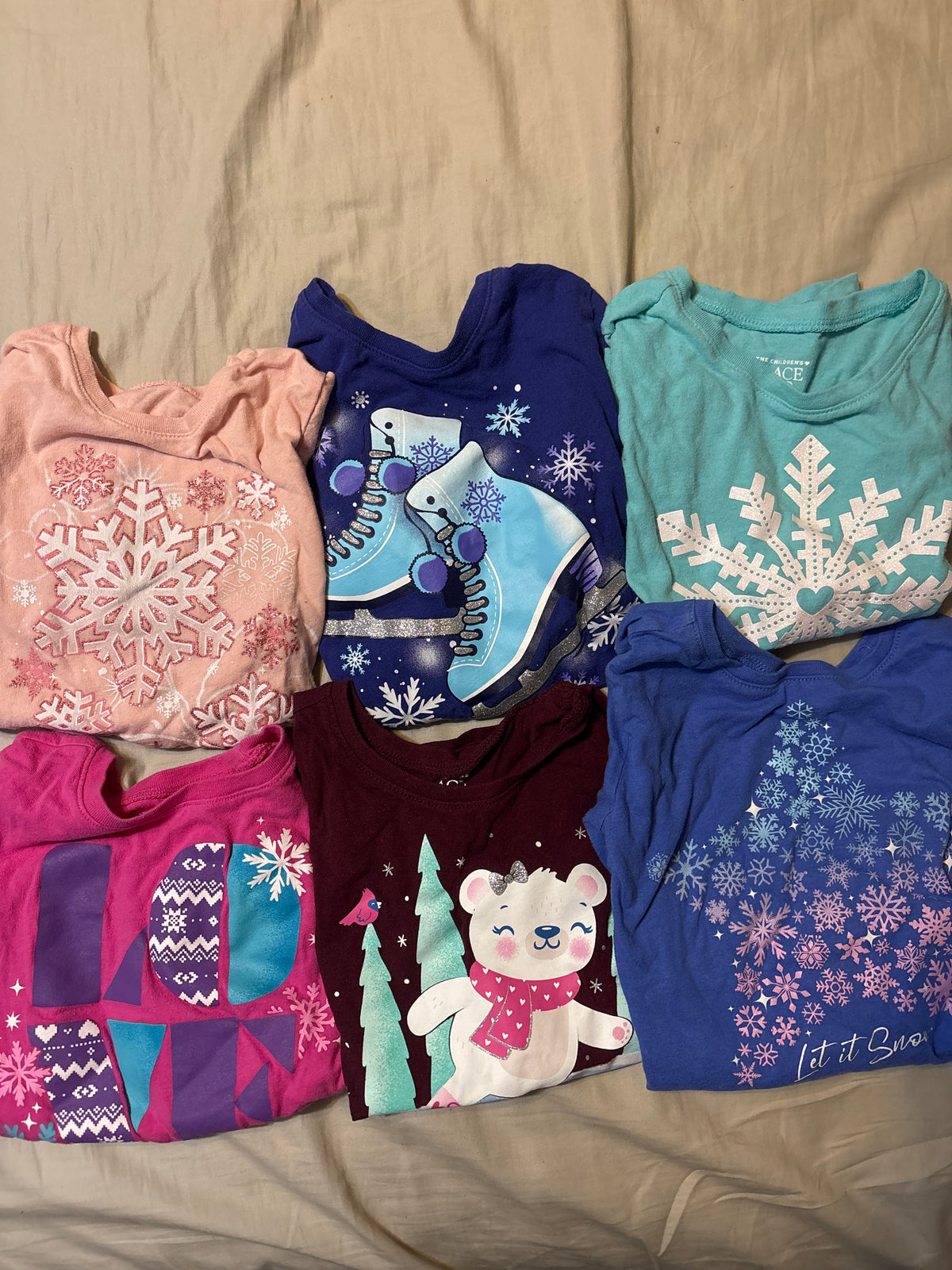 long sleeve lot All 6 - size Toddler - 5T