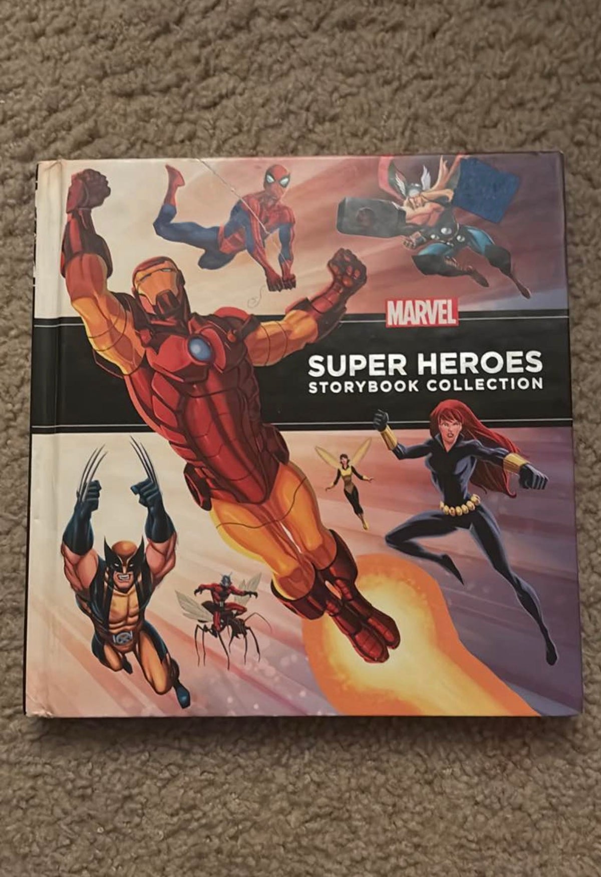 Marvel superhero book EUC