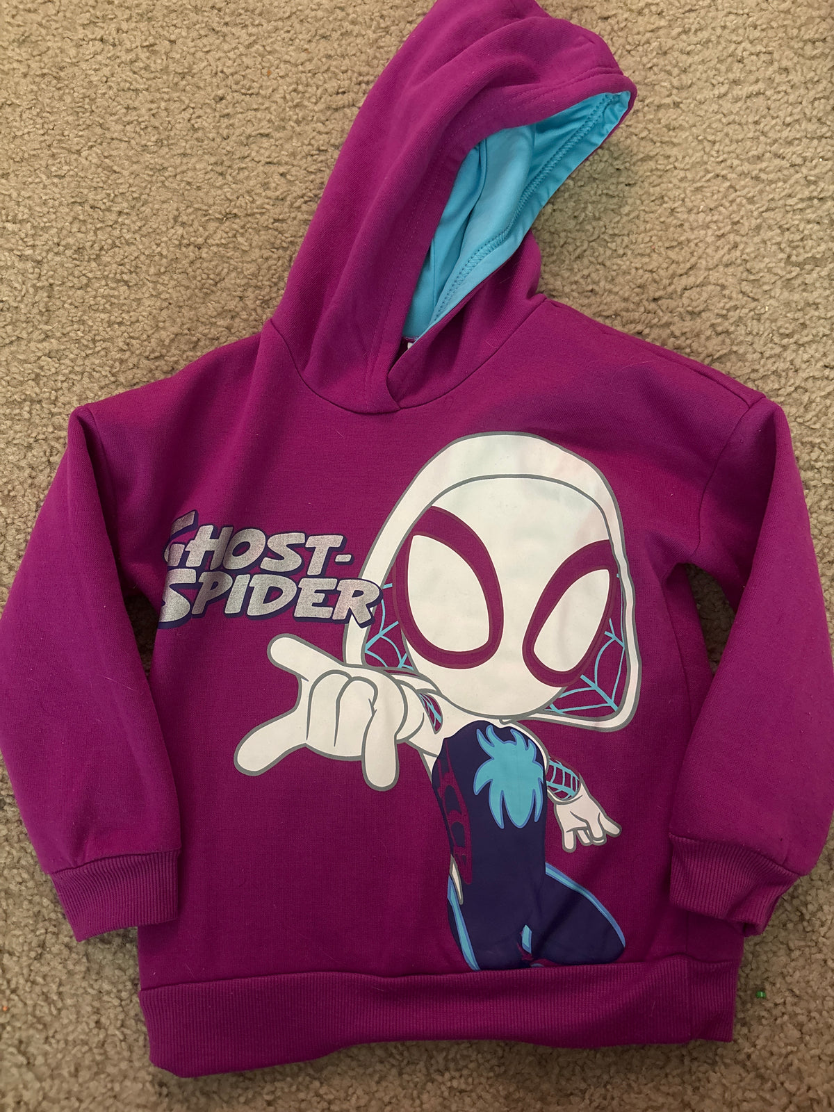 Ghost spider hoodie. EUC