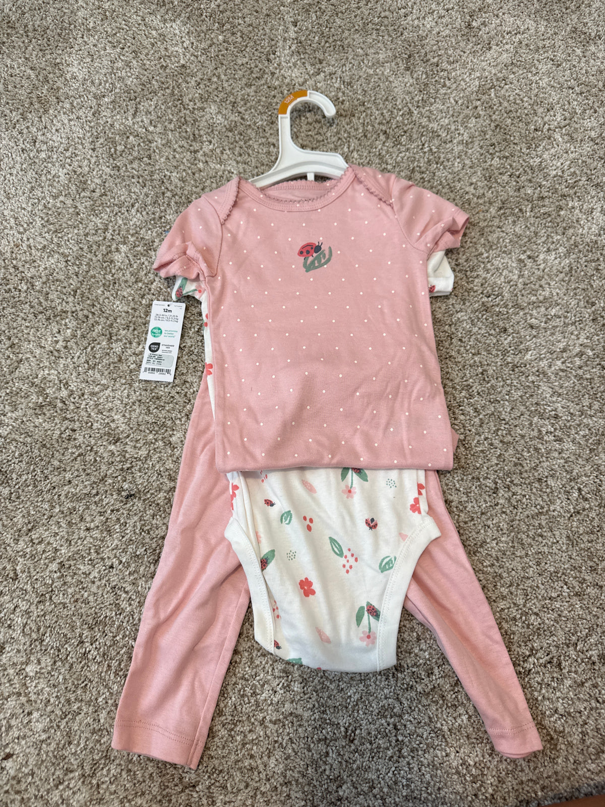 Carters pants & onesies NWT