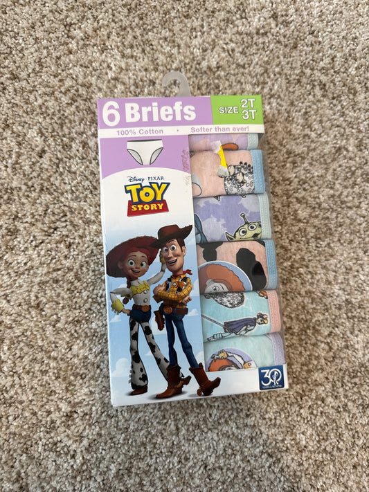 Undies/briefs New unopened - size Toddler - 2T