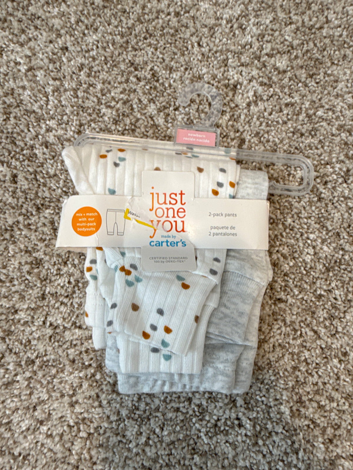Pants (2) NWT - size Month - Newborn