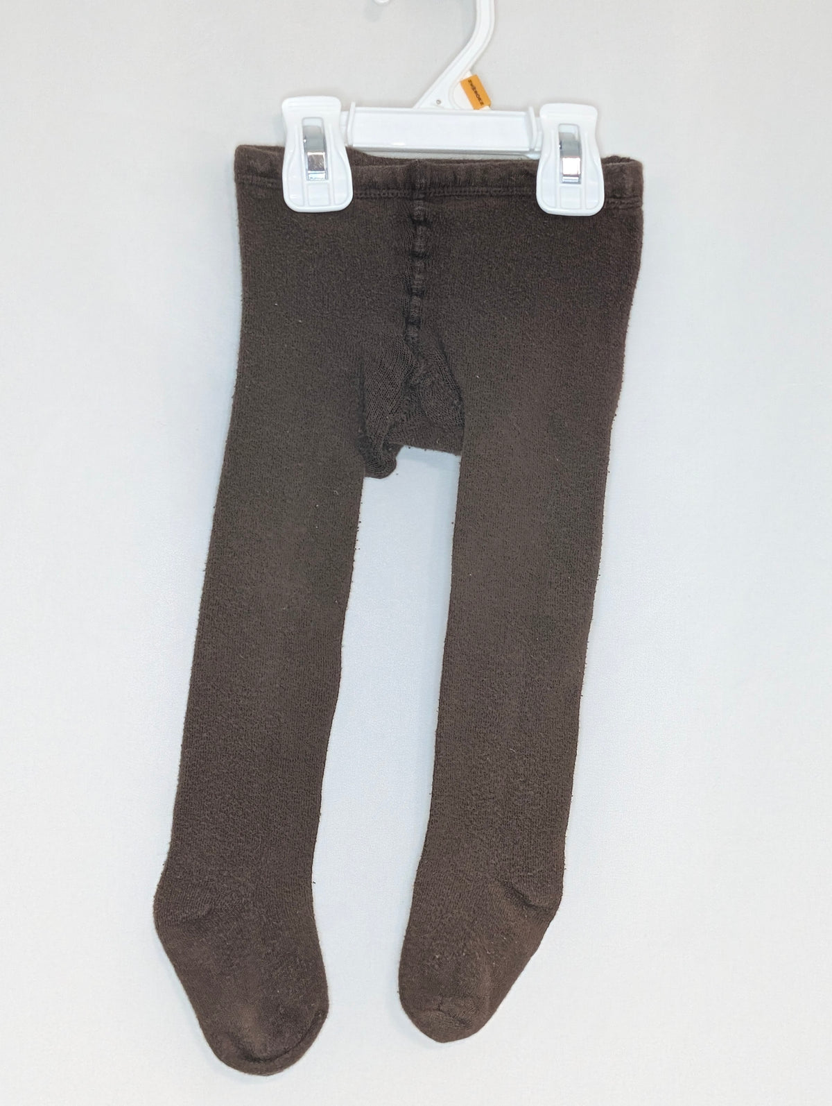 GUC heavy brown cotton/ spandex tights, size 18- - size Month - 18-24 / 24M