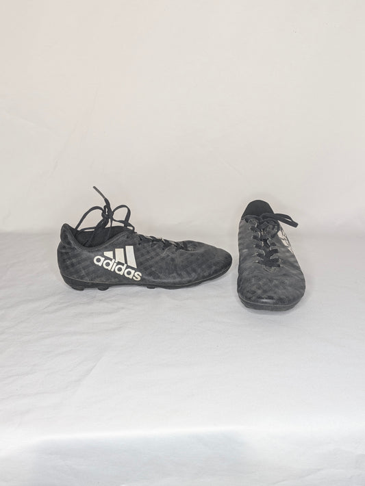 play Adidas baseball cleats, black leather - size Shoes - Kids 2