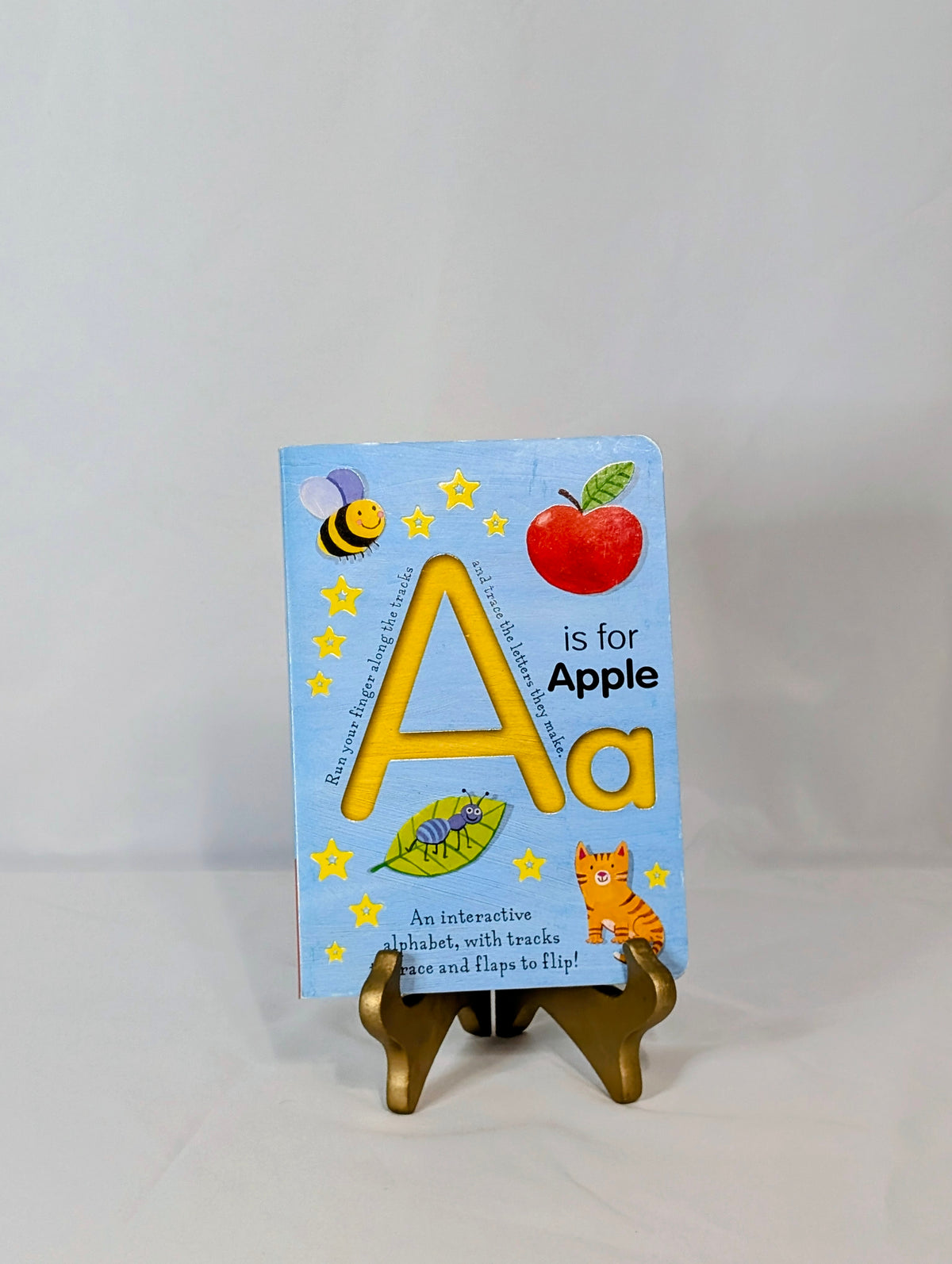 EUC A is for Apple board book lift the flap,