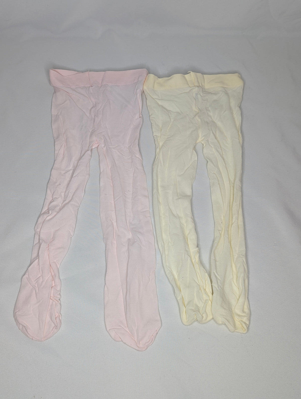 GUC 2pk nylon/spandex tights, size 9-18 months