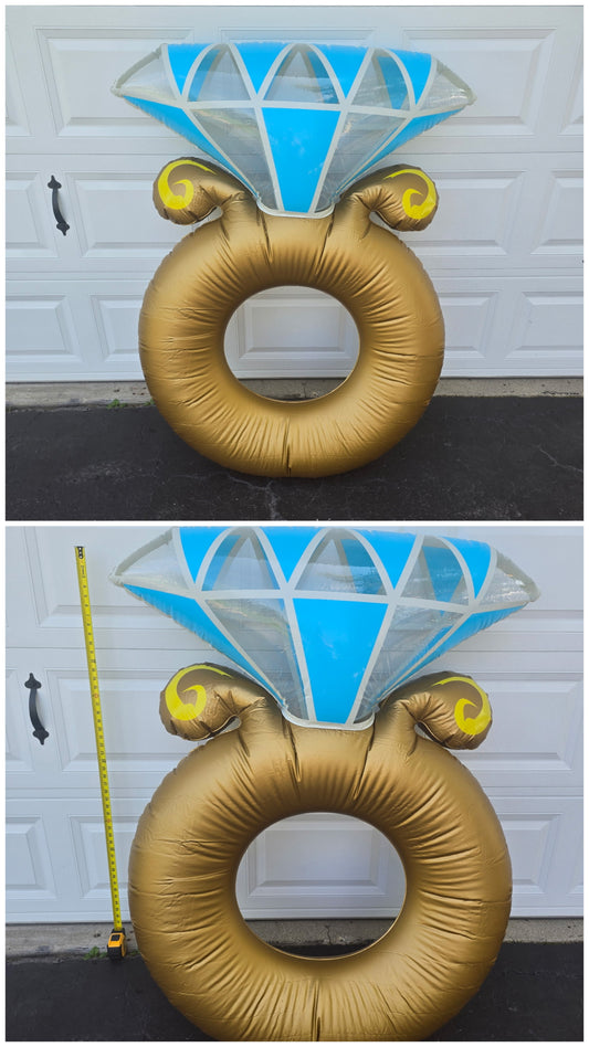 New, no box, inflatable engagement ring,