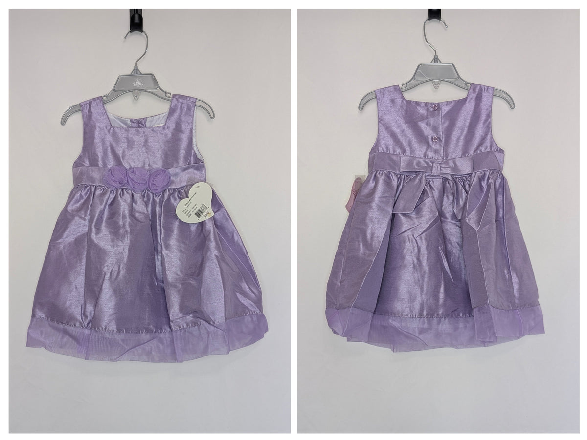 NEWw/Tag lavender party dress, 3 button back, 3 - size Month - 18-24 / 24M
