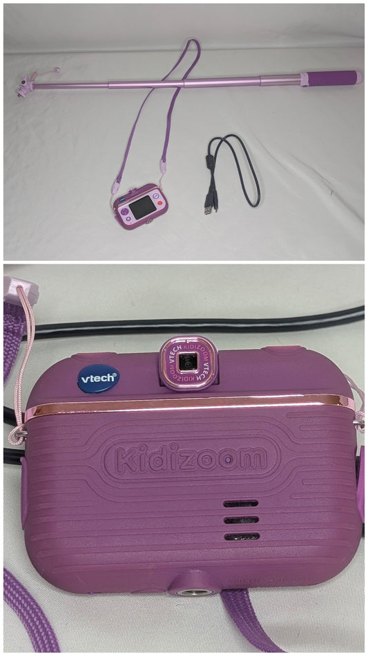 EUC VTech Kidizoom Camer a, lens rotates, photo &