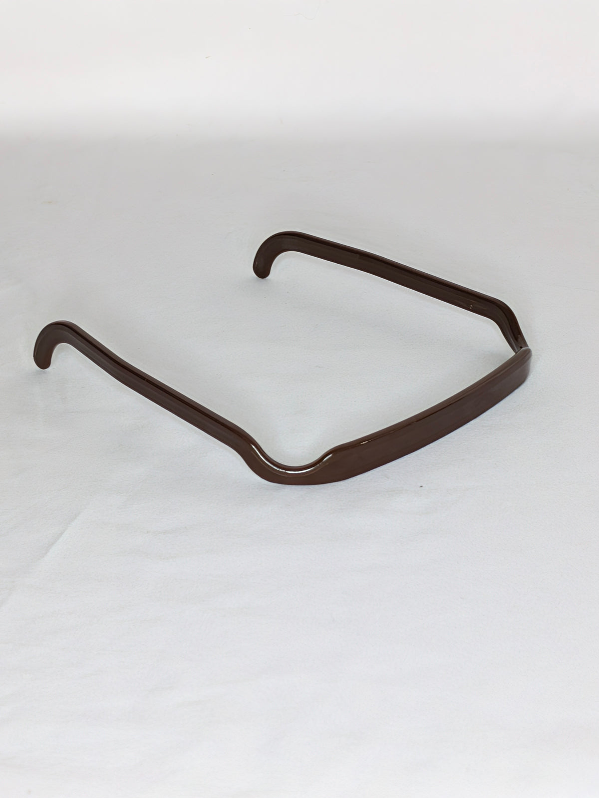 EUC brown squared head band, 1/2 width,