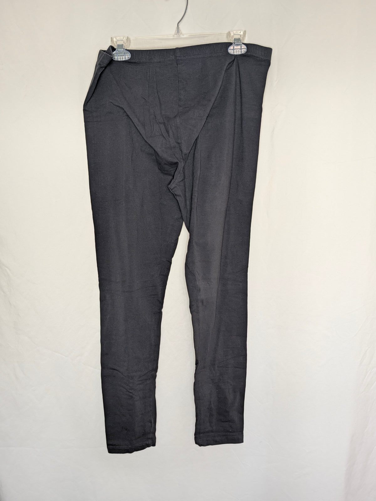 GUC dark grey size 2X basic cotton leggings - size Women - 2X (20/22W)